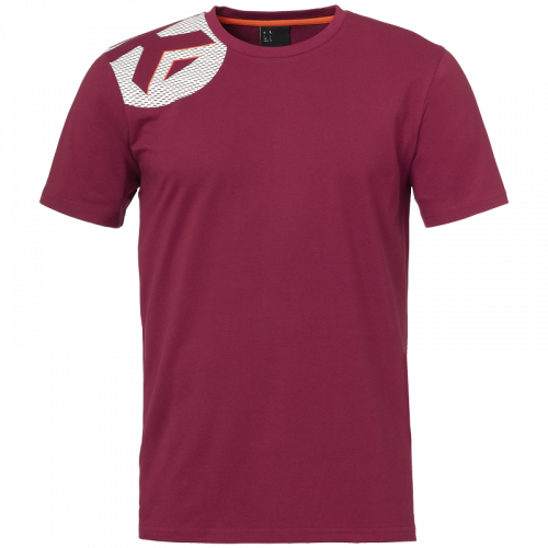 CORE 2.0 T-SHIRT rojo oscuro KEMPA