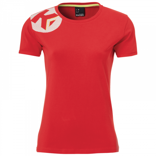 CORE 2.0 T-SHIRT WOMEN rojo KEMPA