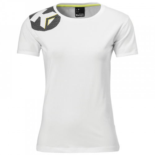 CORE 2.0 T-SHIRT WOMEN blanco KEMPA