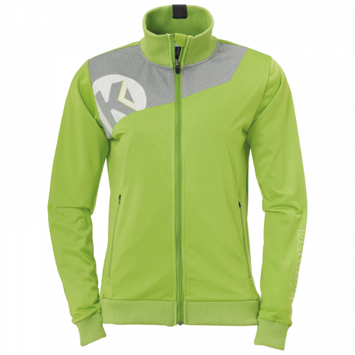 CORE 2.0 POLY JACKET WOMEN verde esperanza/gris oscu KEMPA