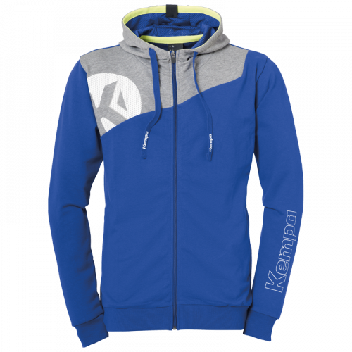 CORE 2.0 HOOD JACKET azul royal/gris oscuro me KEMPA