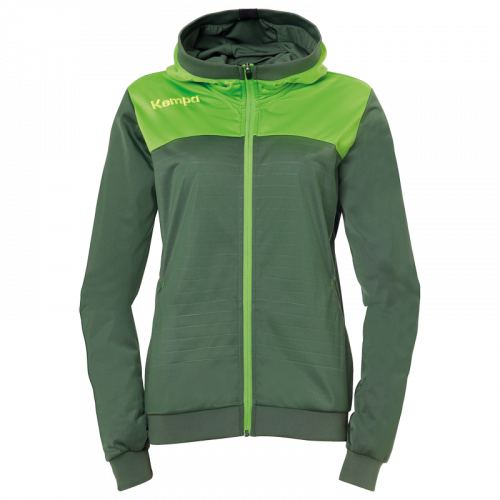 EMOTION 2.0 HOOD JACKET WOMEN green KEMPA