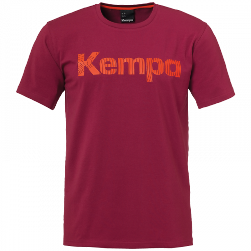 GRAPHIC T-SHIRT rojo oscuro KEMPA