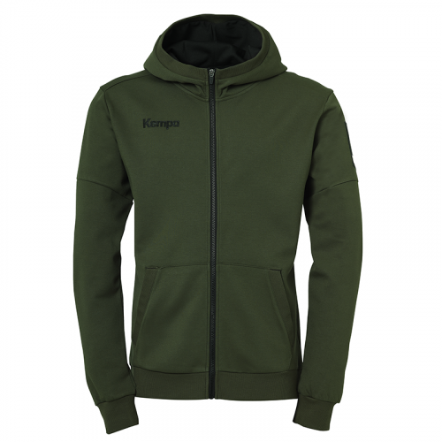 LAGANDA ZIP HOODY verde profundo KEMPA