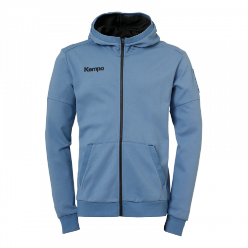 LAGANDA ZIP HOODY azul acero KEMPA