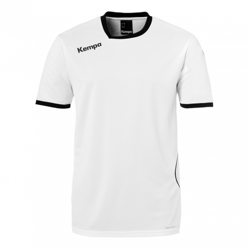 CURVE CAMISETA blanco/negro KEMPA