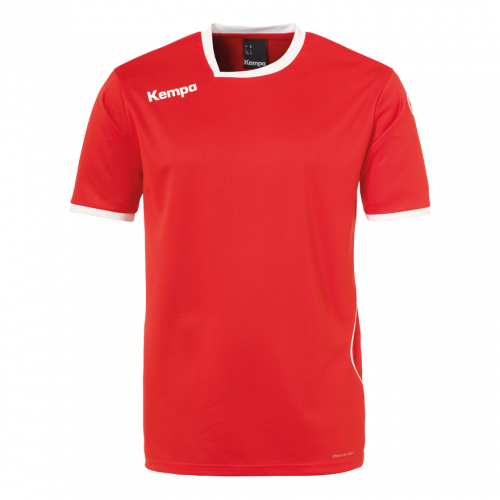 CURVE CAMISETA rojo/blanco KEMPA