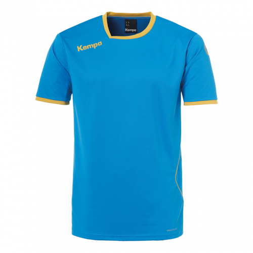 CURVE CAMISETA kempa azul/dorado KEMPA