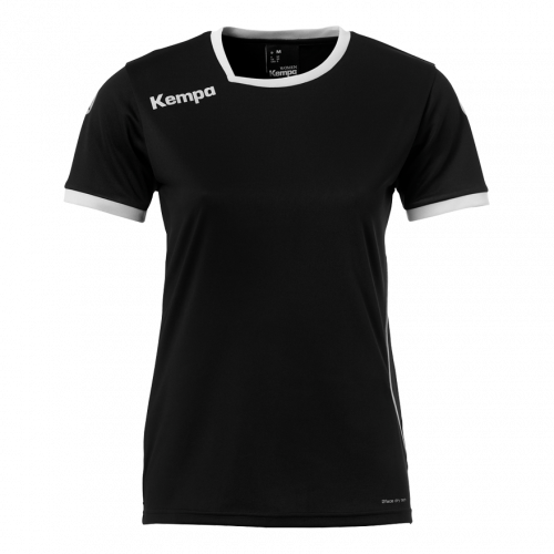CURVE CAMISETA MC DE MUJER negro/blanco KEMPA