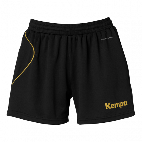 CURVE SHORTS DE MUJER negro/dorado KEMPA