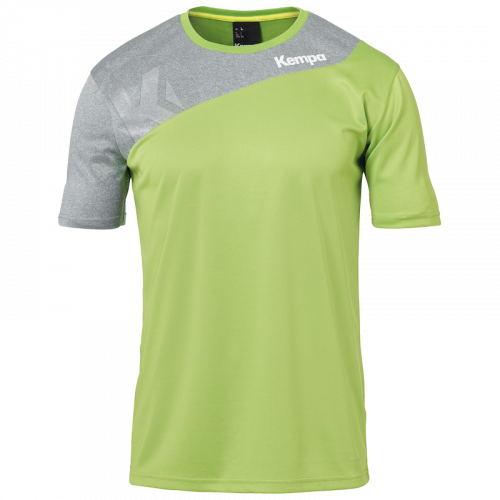 CORE 2.0 SHIRT verde esperanza/gris oscu KEMPA