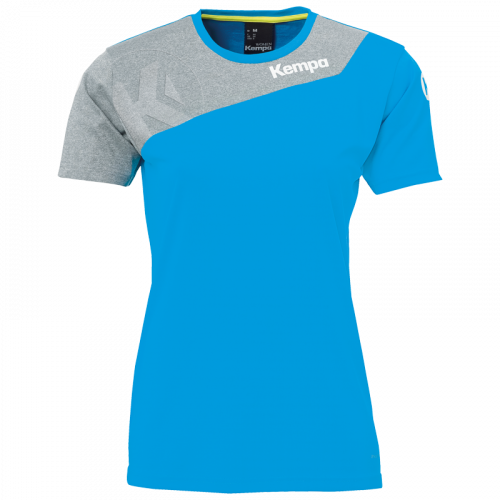 CORE 2.0 SHIRT WOMEN kempa azul/gris oscuro me KEMPA