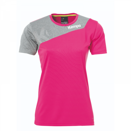 CORE 2.0 TRIKOT WOMEN magenta/gris oscuro mezcl KEMPA