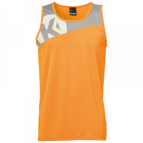 CORE 2.0 SINGLET naranja fresh/gris oscuro KEMPA