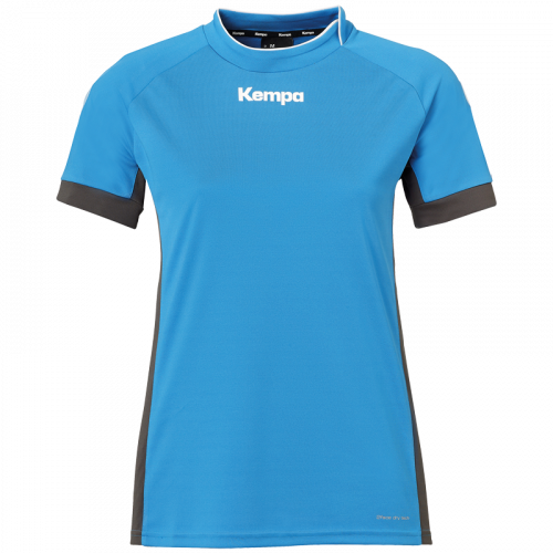 PRIME SHIRT WOMEN kempa azul/antracita KEMPA