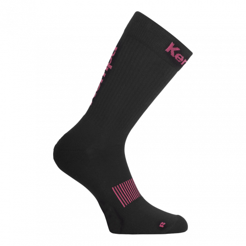 LOGO CLASSIC CALCETINES Negro/Fucsia KEMPA