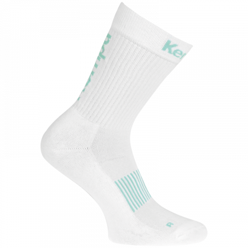 LOGO CLASSIC SOCKEN blanco/turquesa KEMPA