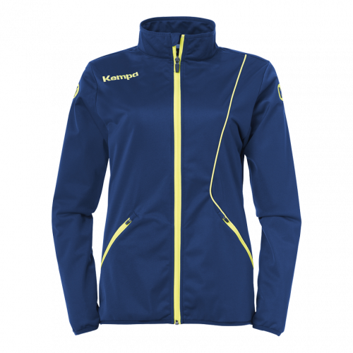 CURVE CHAQUETA CLASSIC DE MUJER azul deep/amarillo fluor KEMPA