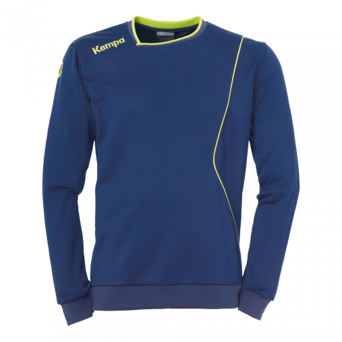 CURVE JERSEY DE ENTRENAMIENTO azul deep/amarillo fluor KEMPA