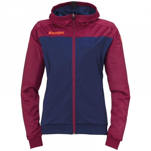 PRIME MULTI JACKET WOMEN azul deep/rojo oscuro KEMPA