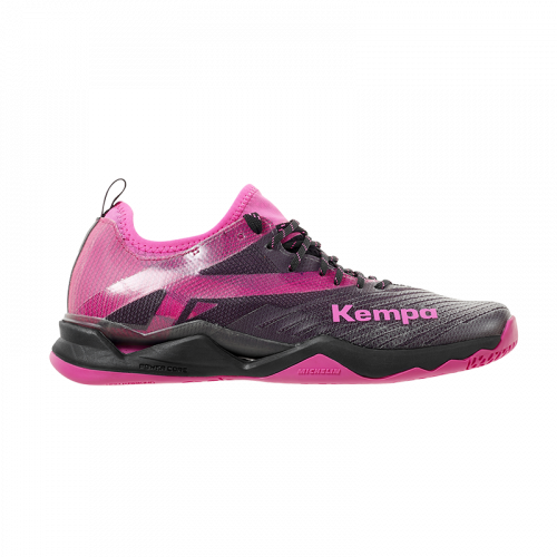 Zapatilla de balonmano WING LITE 2.0 WOMEN negro/fucsia KEMPA