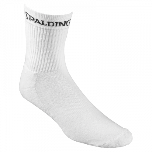 SOCKS MID CUT (PU 3 PAIRS) blanco SPALDING