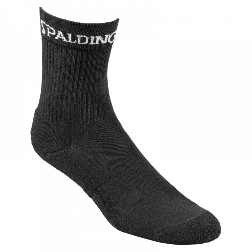 SOCKS MID CUT (PU 3 PAIRS) negro SPALDING
