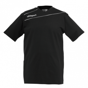 STREAM 3.0 Camiseta algodenera negro/blanco UHLSPORT