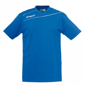STREAM 3.0 Camiseta algodenera azur/blanco UHLSPORT