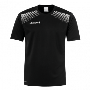 GOAL POLYESTER TRAINING T-SHIRT negro/blanco UHLSPORT