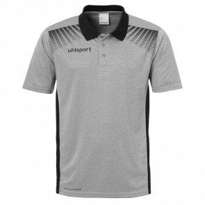 GOAL POLO gris oscuro mezcla/negro UHLSPORT