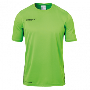 SCORE TRAINING T-SHIRT verde fluor/negro UHLSPORT