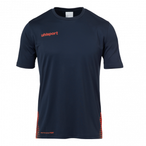 SCORE TRAINING T-SHIRT marine/fluo rot UHLSPORT
