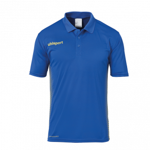 SCORE POLO SHIRT azur/lima amarillo UHLSPORT