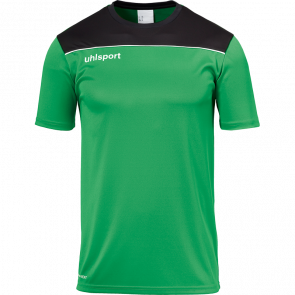 OFFENSE 23 POLY SHIRT verde/negro/blanco UHLSPORT