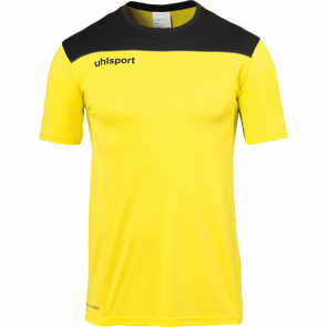 OFFENSE 23 POLY SHIRT lima amarillo/negro/antra UHLSPORT