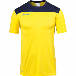 OFFENSE 23 POLY SHIRT lima amarillo/azul marino UHLSPORT