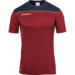 OFFENSE 23 POLY SHIRT burdeos/azul marino/amari UHLSPORT