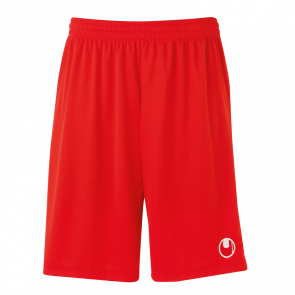 CENTER II Shorts with slip inside rojo UHLSPORT