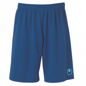 CENTER II Shorts with slip inside azul marino 14/celeste UHLSPORT