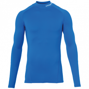 DISTINCTION PRO BASELAYER TURTLE NECK blue UHLSPORT