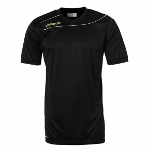STREAM 3.0 Camiseta MC negro/verde flash UHLSPORT