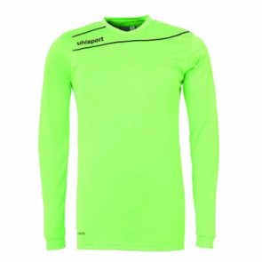 STREAM 3.0 Camiseta ML verde flash/negro UHLSPORT