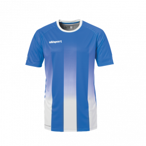 STRIPE Camiseta MC azur/blanco UHLSPORT