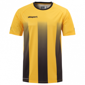 STRIPE Camiseta MC amarillo maiz/negro UHLSPORT