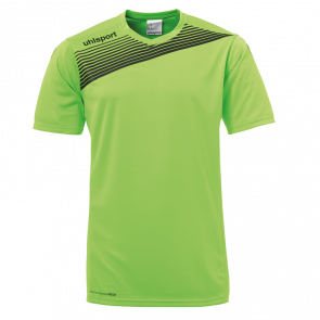 LIGA 2.0 CAMISETA MC verde flash/negro UHLSPORT