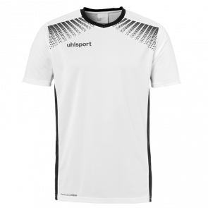 GOAL CAMISETA MC blanco/negro UHLSPORT