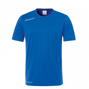 ESSENTIAL CAMISETA MC azur/blanco UHLSPORT