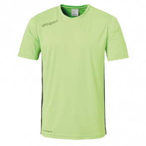 ESSENTIAL CAMISETA MC verde flash/negro UHLSPORT