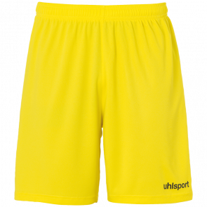 CENTER BASIC SHORTS OHNE INNENSLIP yellow UHLSPORT